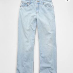 AE Strigid Curvy High-Waisted Stovepipe Jean in Cool Classic - Size 16